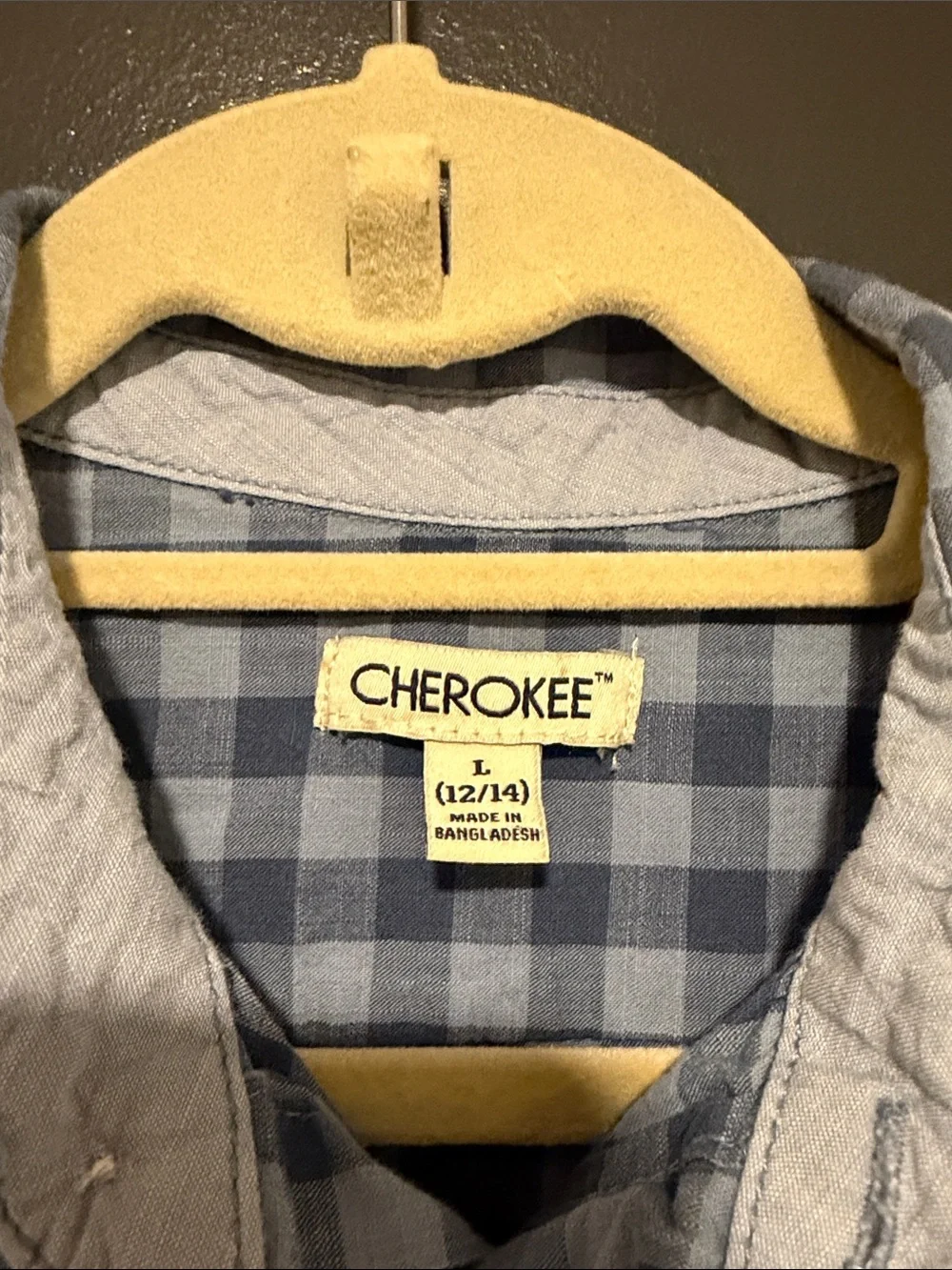 Boys Cherokee Button Down Shirt
